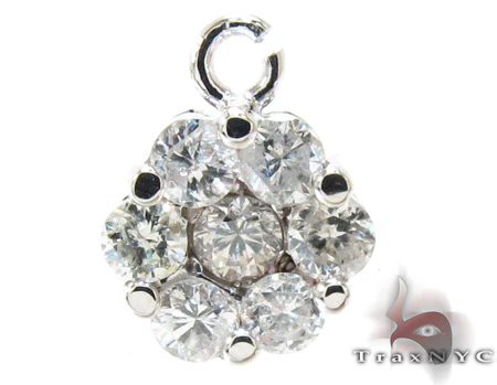 Ladies Flower Diamond Pendant 21227
