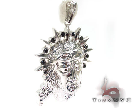 Black Diamond XL Jesus Head Pendant 29109