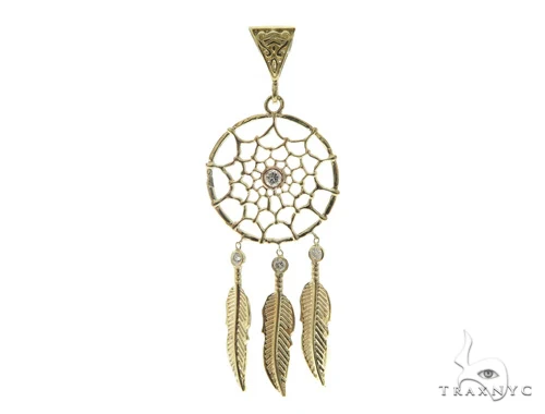 Amaranthus Bezel Diamond Pendant 49507