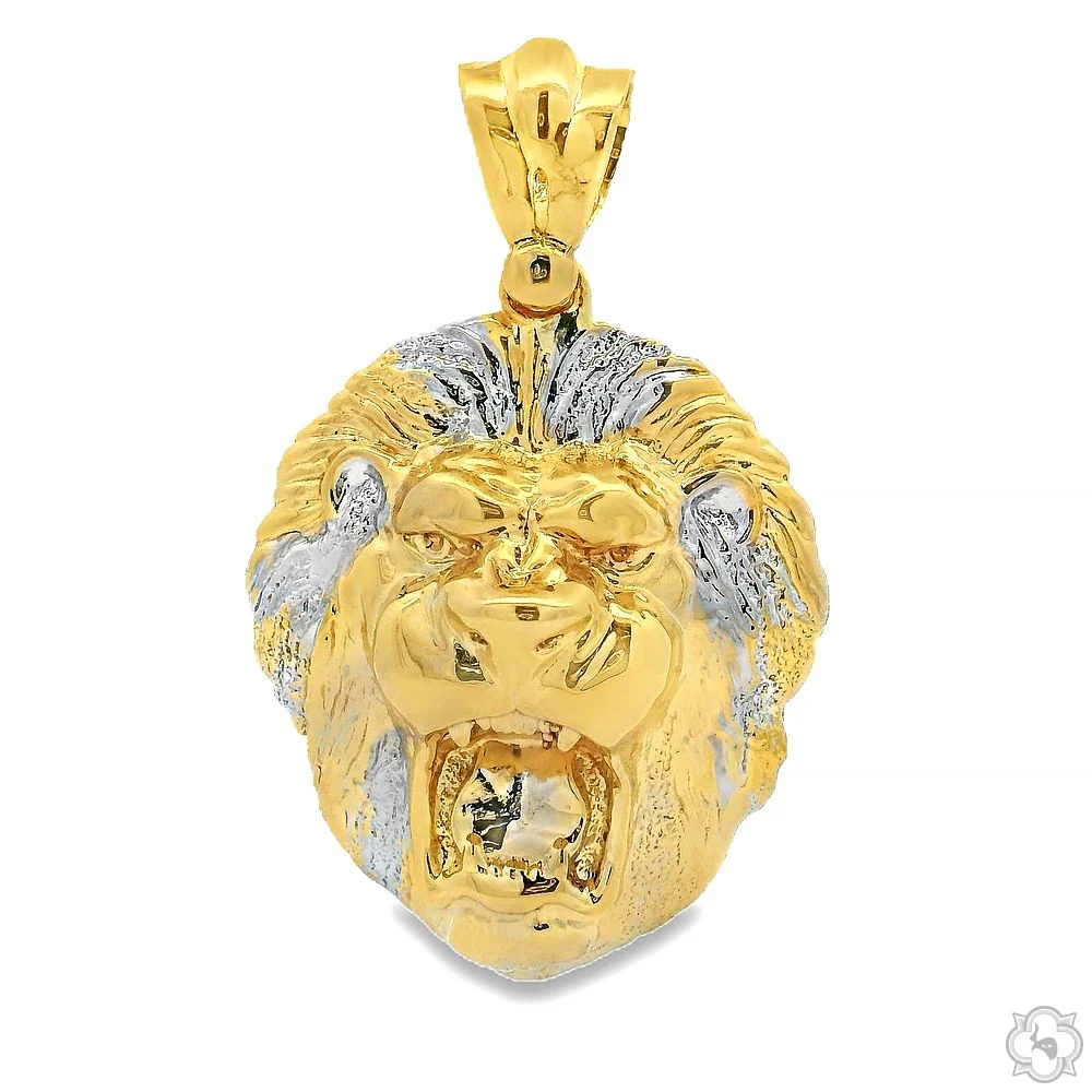 Lion Gold Pendant 49710