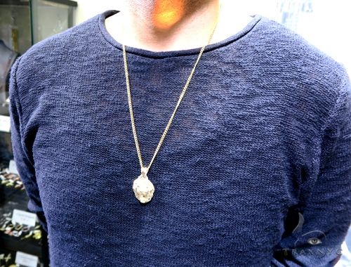 8128-10k-gold-lion-head-pendant-56882-7.jpg 10K Gold Lion Head Pendant 56882