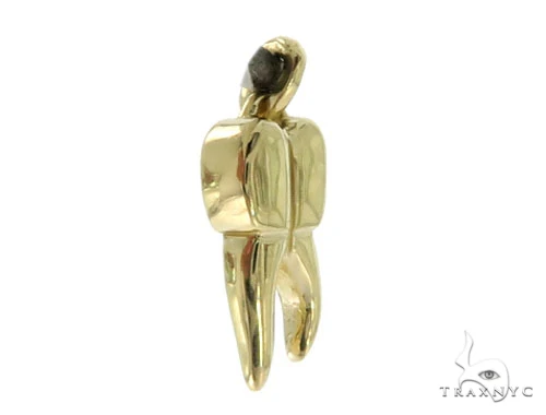 14K Yellow Gold Small Tooth Pendant 57225