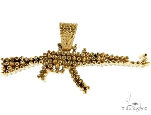 Custom Made AK-47 Assault Rifle Pendant 61369