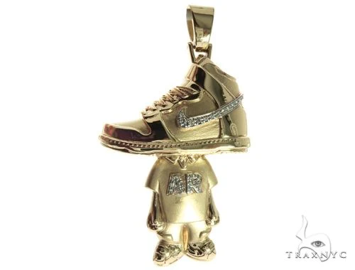 Custom Diamond Sneaker Pendant 63909