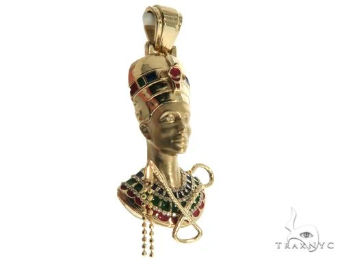 Custom Made Nefertiti Pendant 63917