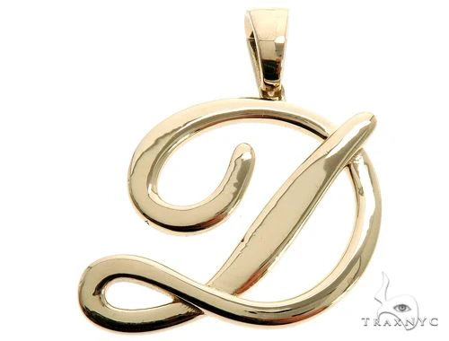Custom Initial 'D' Pendant 64140