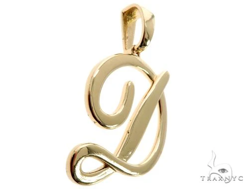 Custom Initial 'D' Pendant 64140