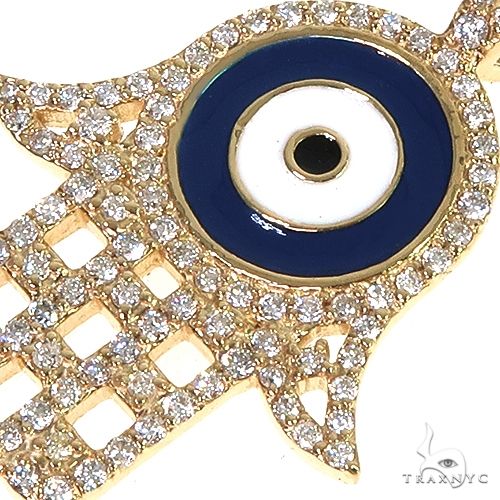 8229-14k-white-gold-diamond-and-enamel-evil-eye-pendant-64653-3.jpg 14k White Gold Diamond and Enamel Evil Eye Pendant 64653