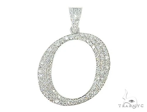 Frozen Initial O Pendant 66090
