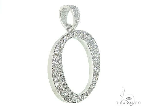 Frozen Initial O Pendant 66090
