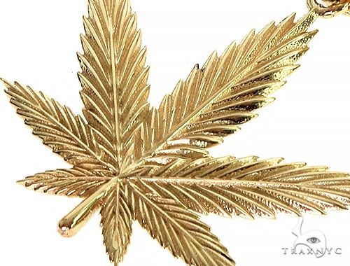 8364-14k-gold-weed-pendant-66342-3.jpg 14K Gold Weed Pendant 66342