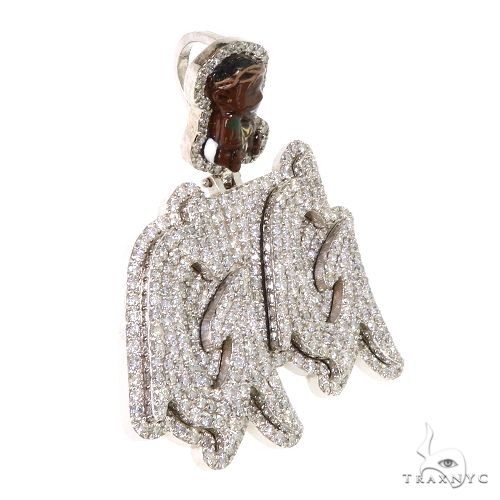 Custom Made 'GG' Diamond Pendant 67523