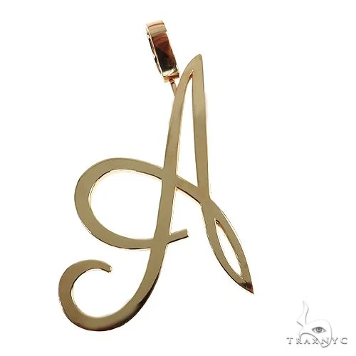 14K Gold Initial Pendant 67565
