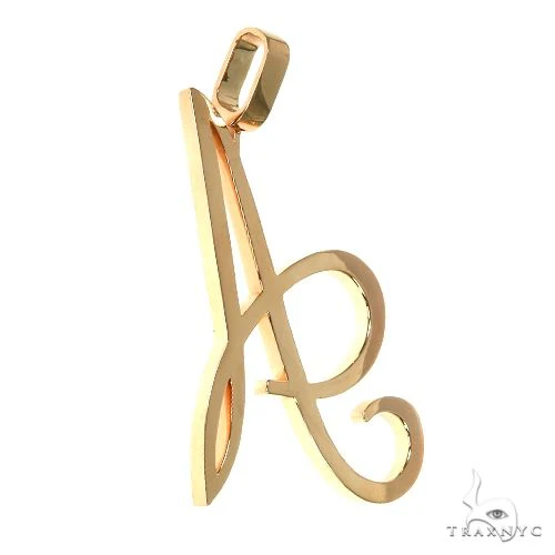 14K Gold Initial Pendant 67565