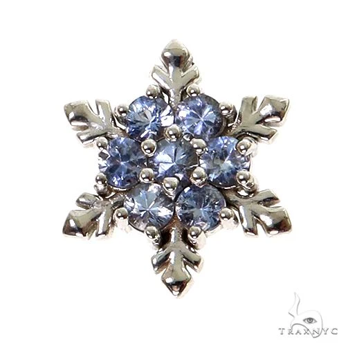 TraxNYC Snowflake Sapphire Pendant 67585