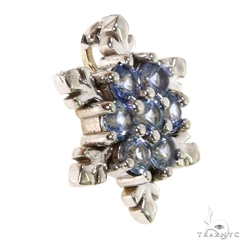 TraxNYC Snowflake Sapphire Pendant 67585
