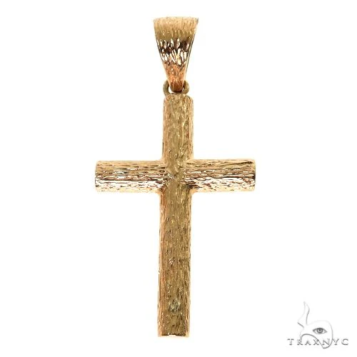 14K Gold Cross Pendant 67594