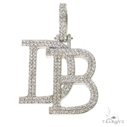 Custom Made 'DB' Diamond Pendant 67604