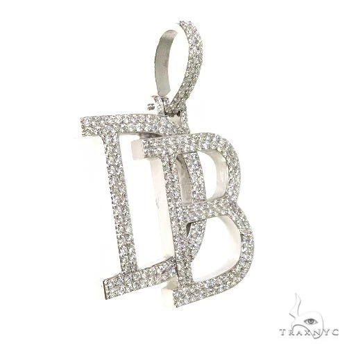Custom Made 'DB' Diamond Pendant 67604