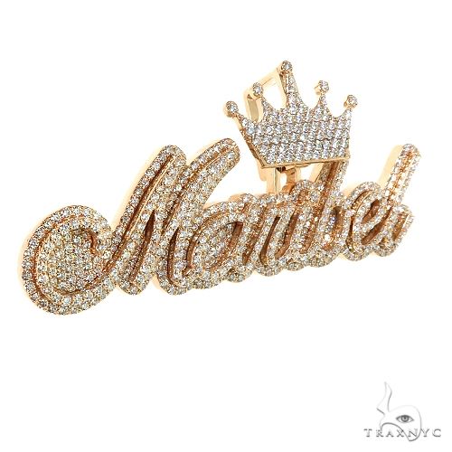 Custom Made Diamond Name Pendant 67652