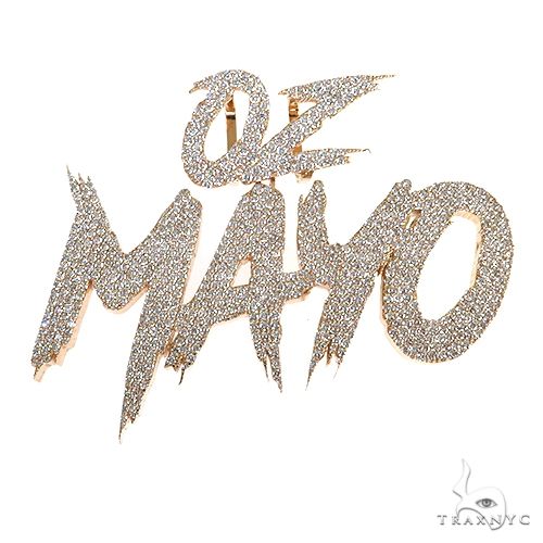 Custom Made Diamond Name Pendant 67806