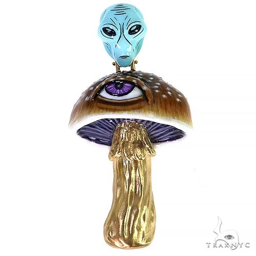 Custom Made Mushroom Pendant 67944