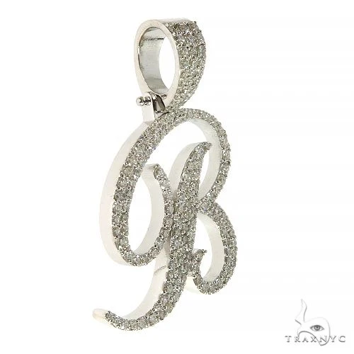 Custom Made Diamond Initial Pendant 67970