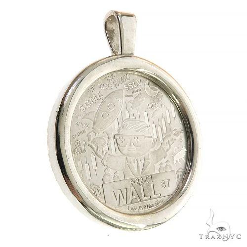 .925 Silver Coin Pendant 68525