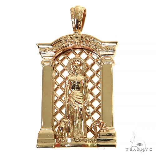 Mini Solid St. Lazarus Pendant 68457