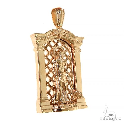 Mini Solid St. Lazarus Pendant 68457