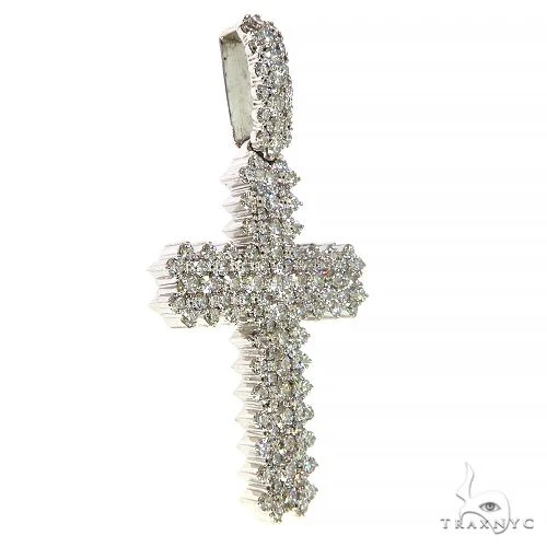 Large Diamond Cross Pendant (Lab) 68213