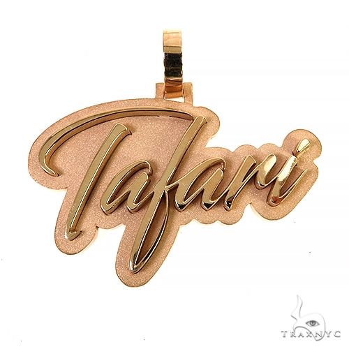 14K Gold Name Pendant 68098