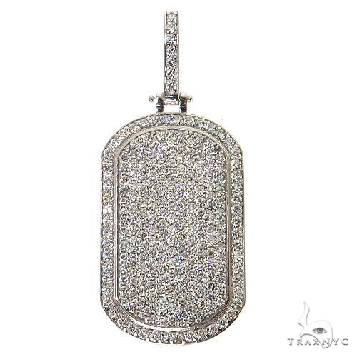 Diamond Dog Tag Pendant 68635