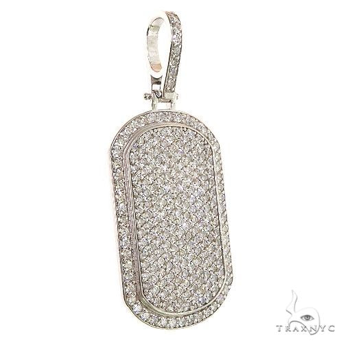 Diamond Dog Tag Pendant 68635