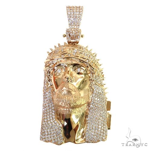 Walking on Water Diamond Jesus Pendant -Large 68793