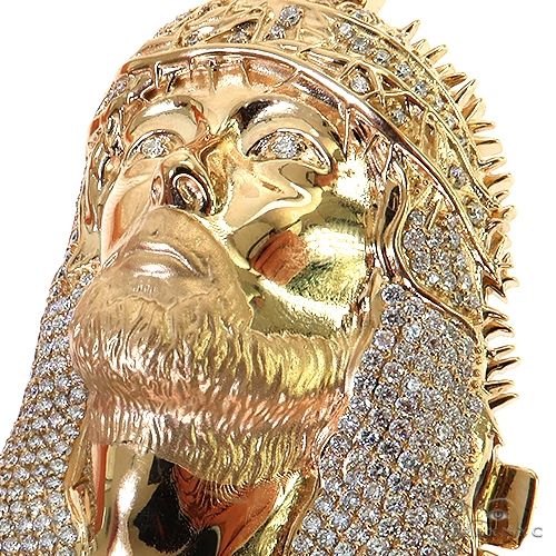 Walking on Water Diamond Jesus Pendant -Large 68793