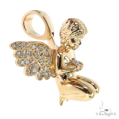 Praying Angel Diamond Pendant 68831