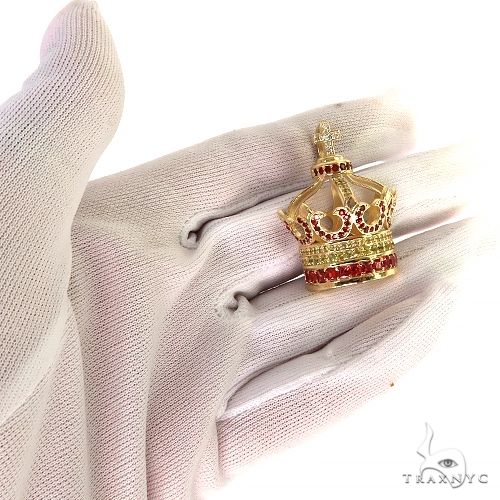 9280-sapphire-diamond-crown-pendant-68841-7.jpg Sapphire Diamond Crown Pendant 68841