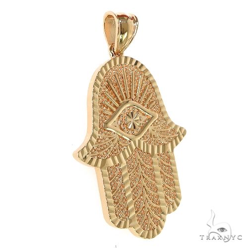 14K Gold Hamsa Pendant 68847