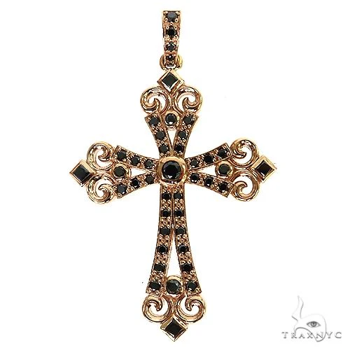 Black Diamond Celestial Cross Pendant 68860