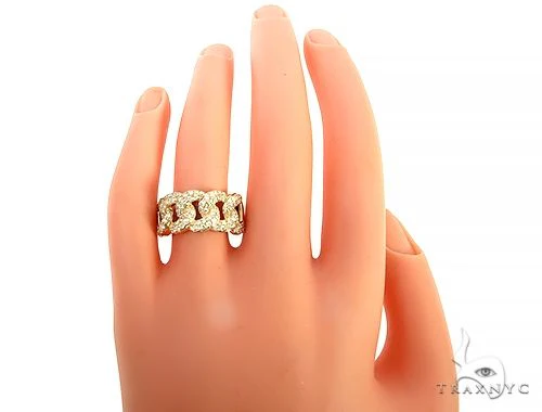 935-14k-gold-miami-cuban-link-diamond-ring-65851-6.webp 14K Gold Miami Cuban Link Diamond Ring 65851