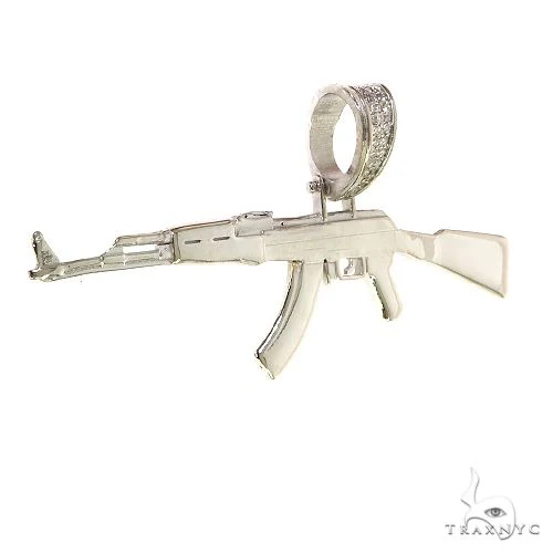 14K Gold AK-47 Pendant 68883