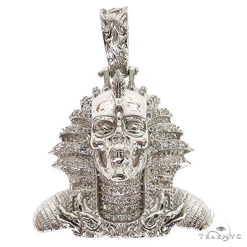 Mini Mummified Zombie Skeleton Pharaoh Pendant 68884