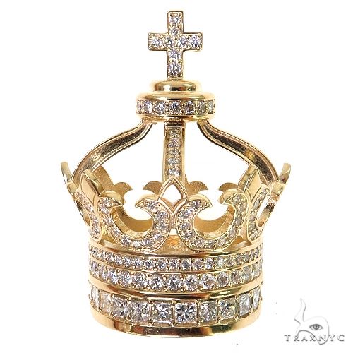 Diamond Crown Pendant 68896