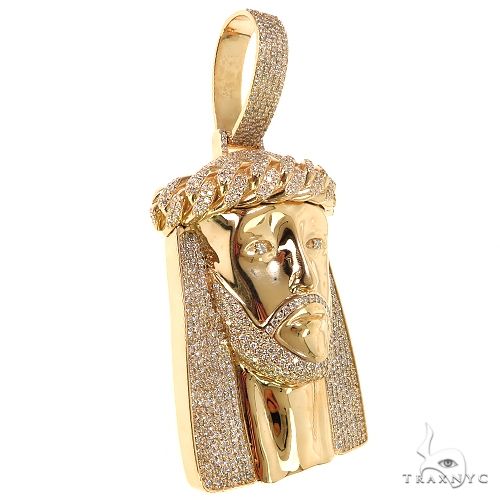 Large Size Jesus Diamond Pendant 68905