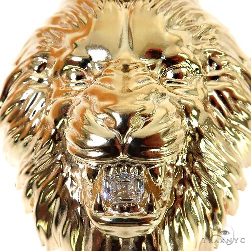 9455-asscher-cut-diamond-lion-head-pendant-68955-3.jpg Asscher Cut Diamond Lion Head Pendant 68955