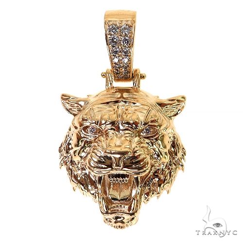 Tiger Head Pendant -Small  68962