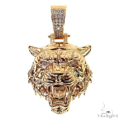 Tiger Head Pendant -Large 68964