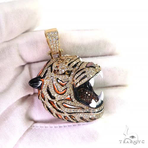 9558-diamond-tiger-head-pendant-69146-6.jpg Diamond Tiger Head Pendant 69146