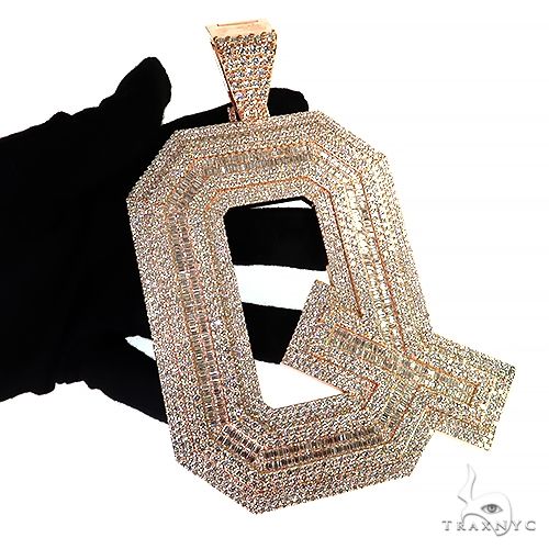 9580-emerald-diamond-initial-pendant-xxl-lab-69327-7.jpg Emerald Diamond Initial Pendant -XXL- Lab 69327